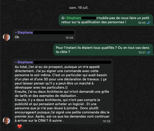 Témoignage client Stephane